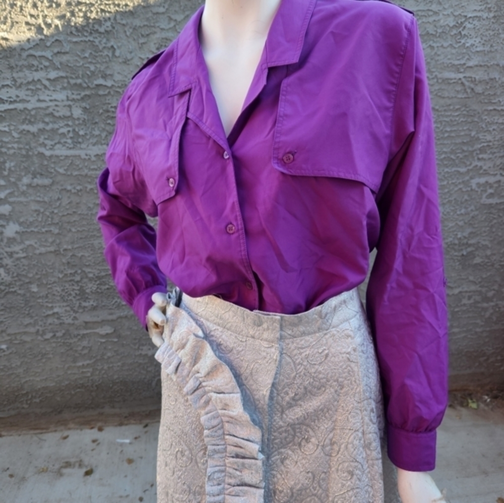Vintage Diane von Furstenberg Blouse - Picture 6 of 10